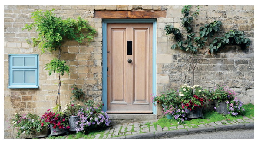 front door garden kerb appeal